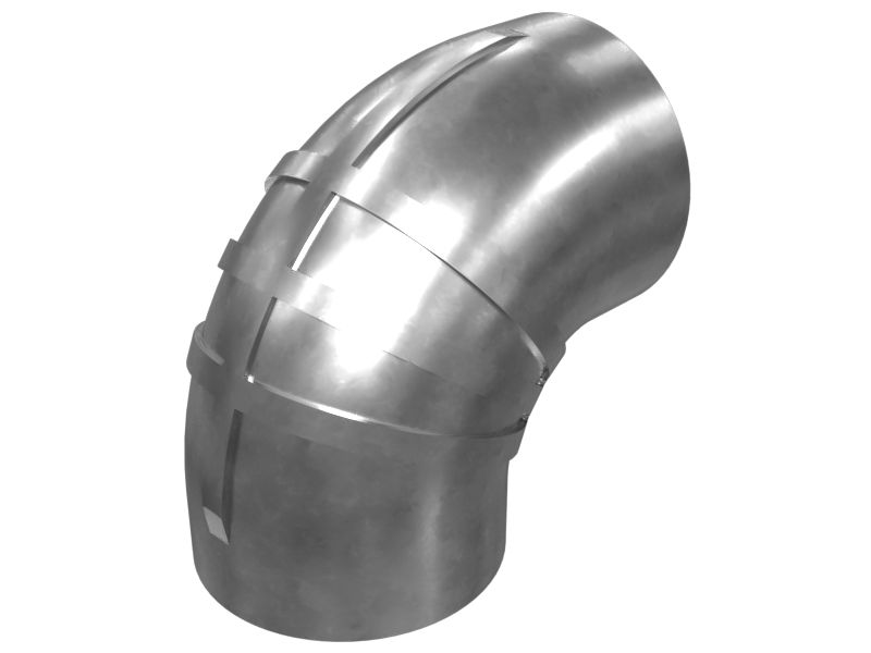 164-4867:Коленчатый патрубок воздухопровода с внутренним диаметром 201 мм