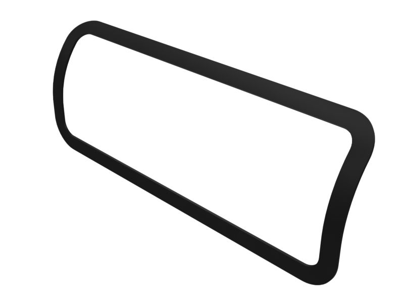 376-2075:Стекло окна крыши, толщина 5,4 мм