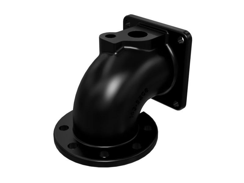 143-9208:КОЛЕНЧАТЫЙ ПАТРУБОК