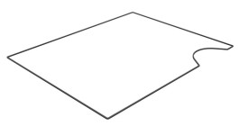 280-0417:Уплотнительная лента толщиной 4,8 мм для стекла окна