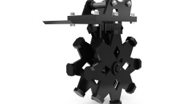 517-6973:Уплотнительное колесо 305 мм (12 дюймов), 2 т, с креплением на пальцах