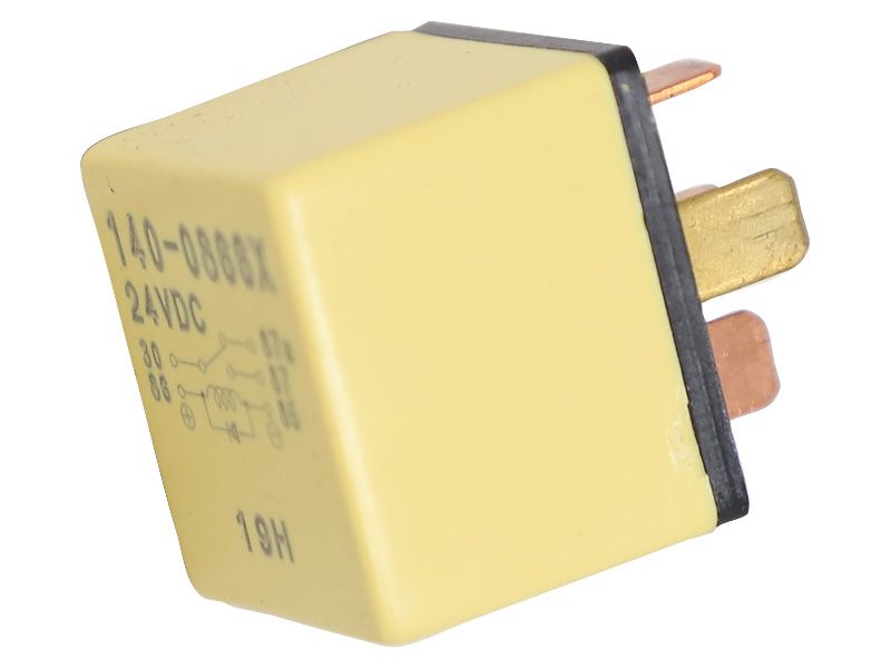 140-0866:Пластмассовое реле непрерывного рабочего цикла 24 В пост. тока