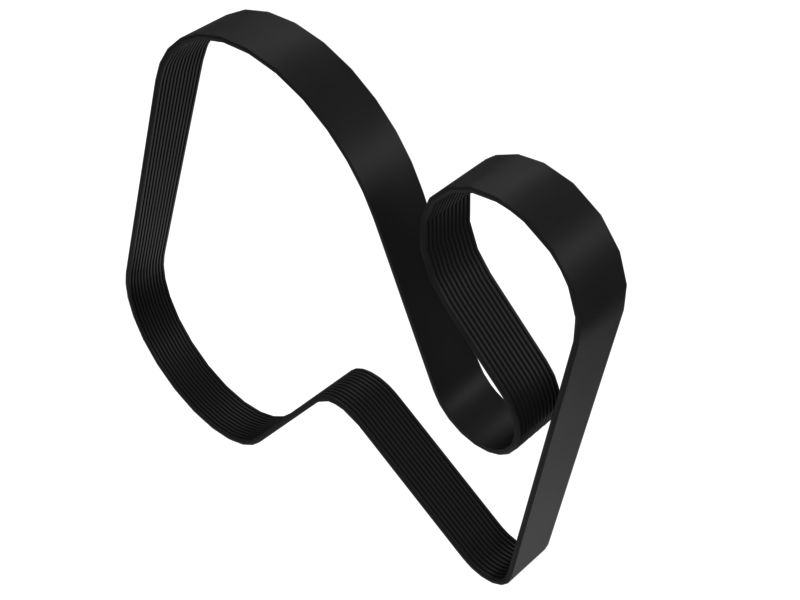 357-2637:Поликлиновый ремень длиной 2173 мм