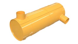 610-0361:Глушитель выхлопной трубы