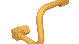 423-1837:Трубка подачи масла обратного трубопровода