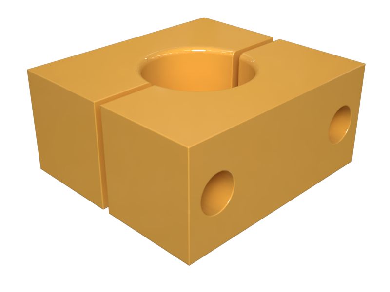 468-4450:Корпус зажима для одной трубки с внутренним диаметром 50,00 мм