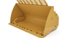 464-2890:Ковш 4,1 м3 (5,4 ярда3), крепление на пальцах, режущая кромка с болтовым креплением