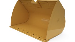 498-0039:Ковш 3,5 м3 (4,6 ярда3), крепление на пальцах, режущая кромка с болтовым креплением