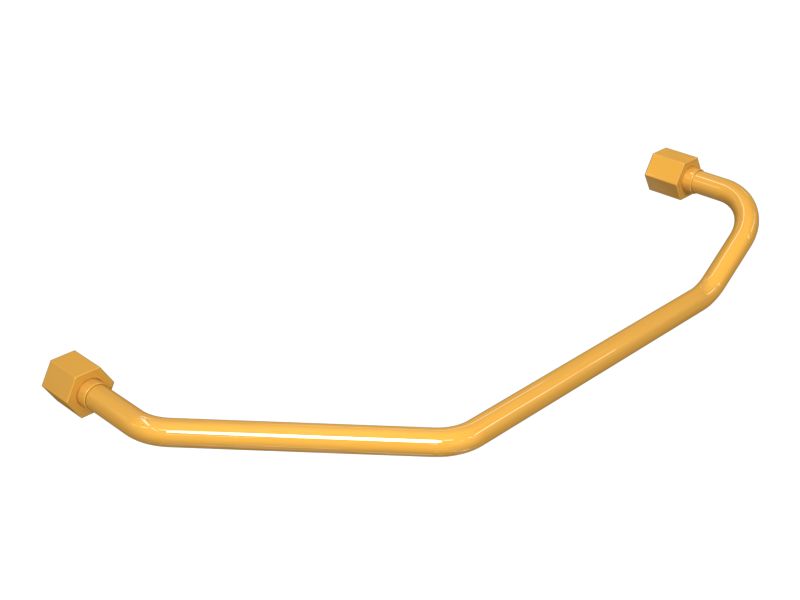 172-3450:Одиночная раструбная трубка с несколькими изгибами диаметром 12,70 мм