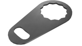 170-3447:Монтажная пластина с двумя болтами толщиной 2 мм