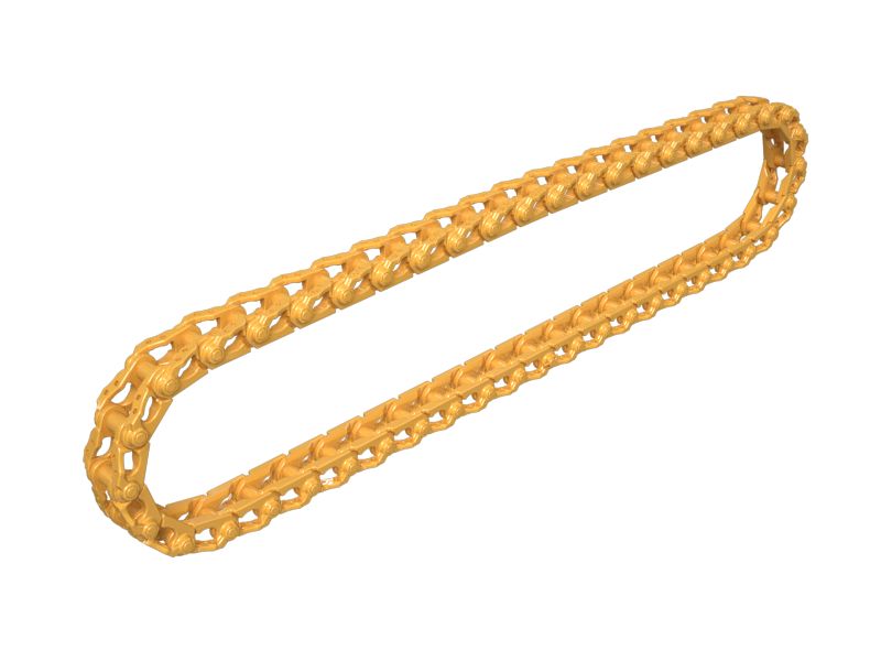 396-6224:Звено гусеницы в сборе