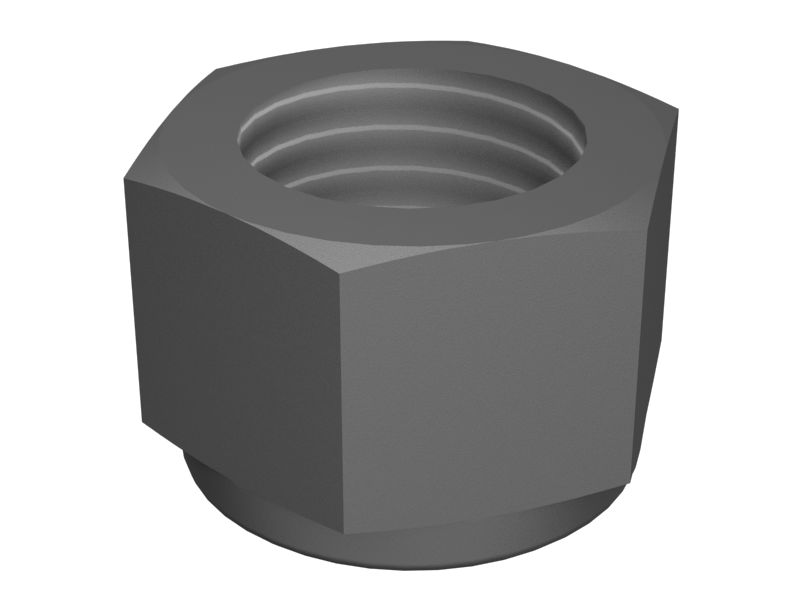 5J-4561:Стопорная гайка с резьбой 1 - 14