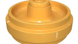 609-3714:Одноребордное направляющее колесо