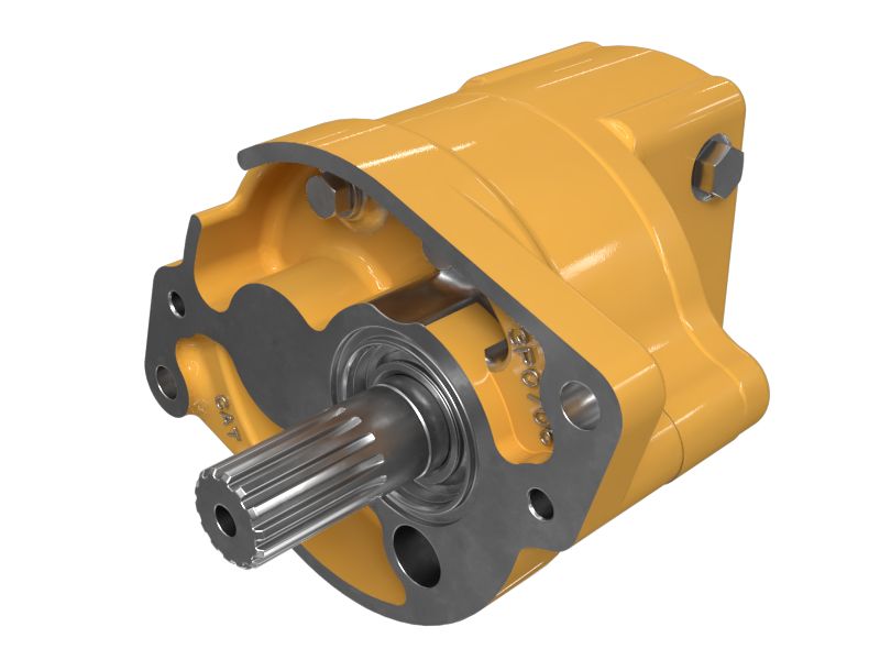 10R-4482:БЛОК ШЕСТЕРЕНЧАТОГО НАСОСА