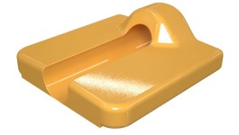 444-1735:Крепежная бобышка