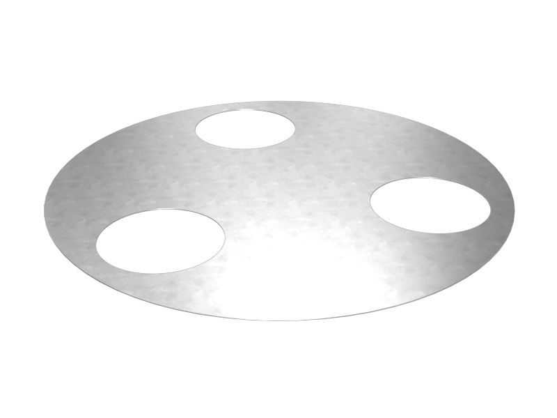 8D-1636:Стальная прокладка толщиной 0,13 мм