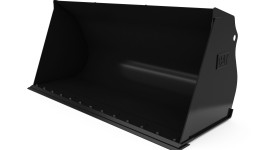 261-1385:Ковш 1,2 м3 (1,6 ярда3), устройство смены навесного оборудования мини-погрузчика, режущая кромка с болтовым креплением