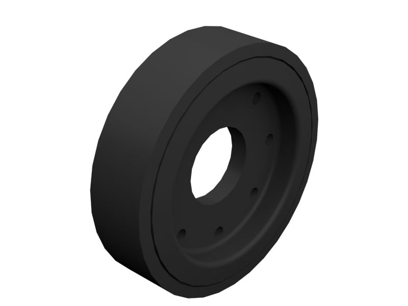 215-4003:Колесо тележки в сборе