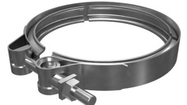 5L-9316:Клиновой ленточный хомут (минимальный внутренний диаметр 114,30 мм)
