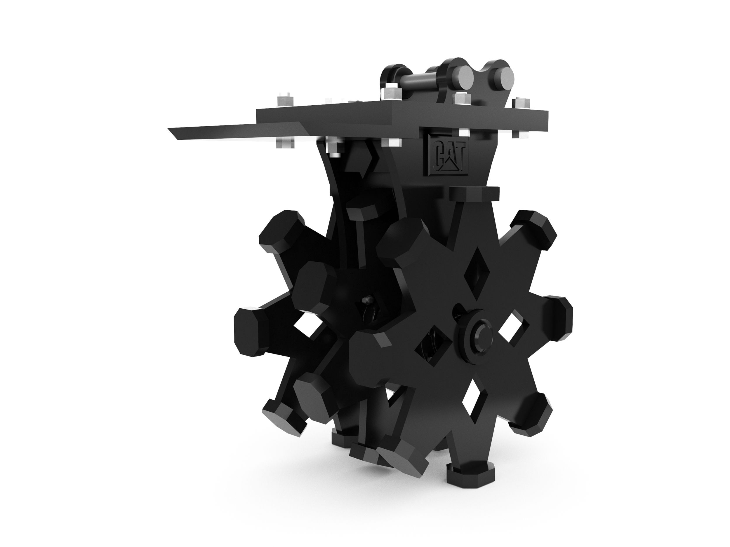 517-6971:Уплотнительное колесо 406 мм (16 дюймов), крепление на пальцах, 1 т