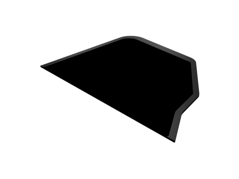 508-0790:Безопасное стекло толщиной 6,8 мм для правого заднего окна