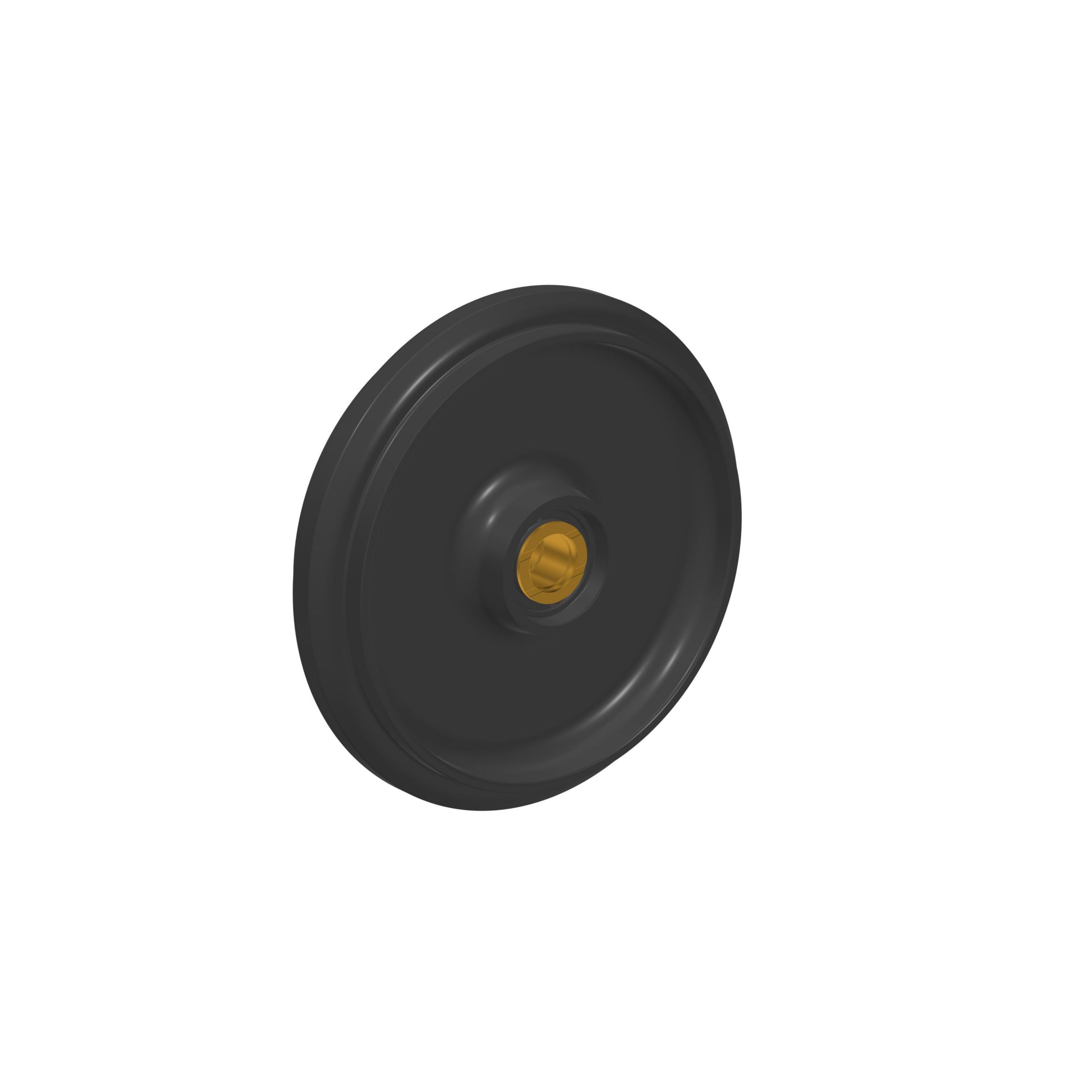 468-7297:Направляющее колесо гусеничной ленты со втулкой