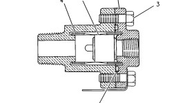 5D-3056:• Двойной контрольный тормозный клапан с резьбой 1/2" x 3/8" x 1/4