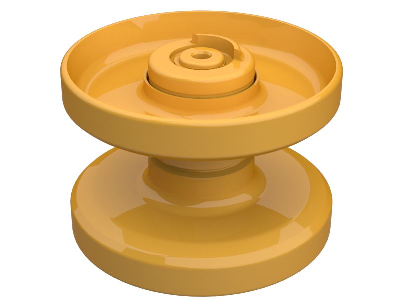 536-3554:Двухребордное направляющее колесо