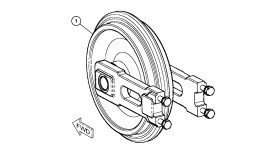 379-2885:Опорный ролик в сборе