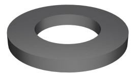 7F-0560:Латунная шайба с внутренним диаметром 13,1 мм