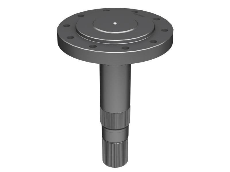 284-5023:Шпиндель переднего спаренного рабочего тормоза