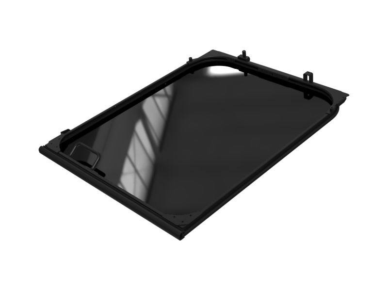 207-0144:Ветровое стекло в раме, толщина 5,76 мм