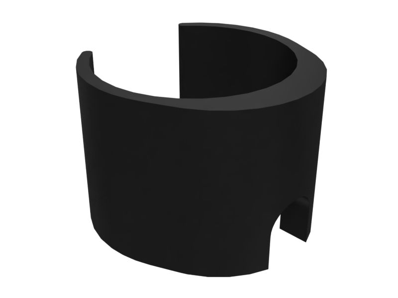 444-9680:Уплотнение с одним сквозным отверстием