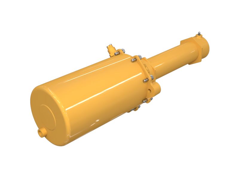 8W-3405:Пневмогидравлический цилиндр