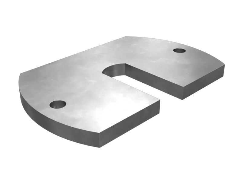 204-1371:Стопорная пластина колесного вала толщиной 9,5 мм