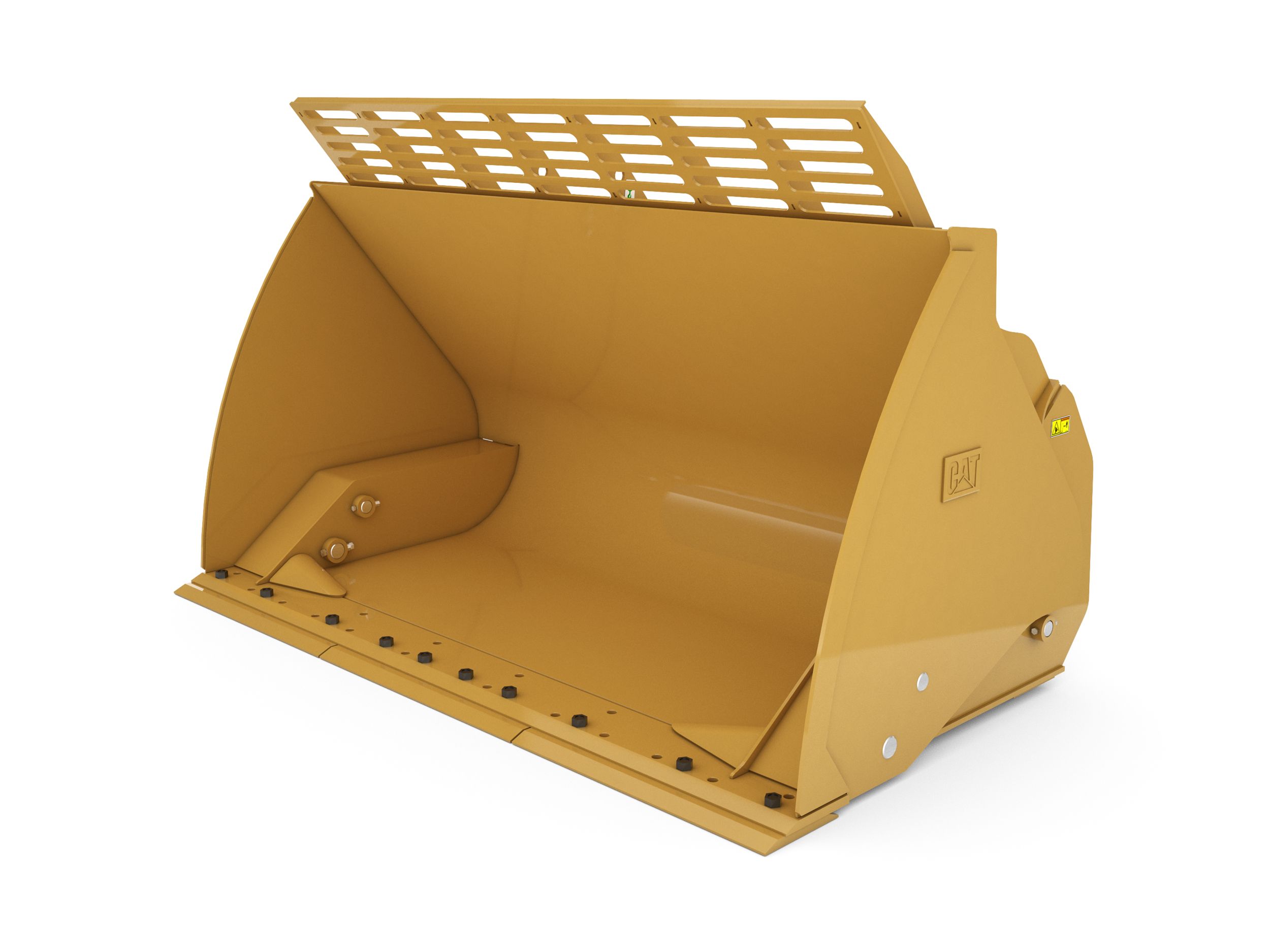 461-7080:Ковш 3,5 м3 (4,6 ярда3), крепление на пальцах, режущая кромка с болтовым креплением