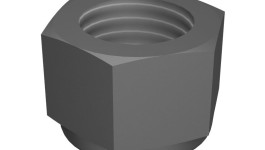 5J-4561:Стопорная гайка с резьбой 1 - 14