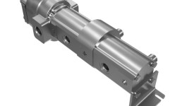 340-2113:Шестеренный насос маслоохладителя оси с 3 секциями