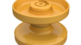 536-3554:Двухребордное направляющее колесо