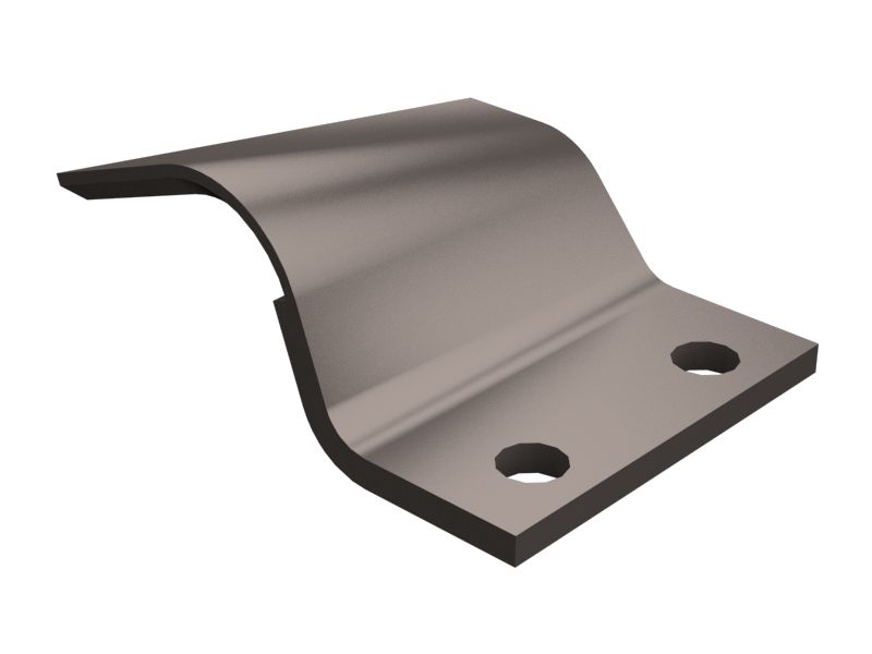 166-0825:Левый зуб траншеекопателя, ширина 89,3 мм