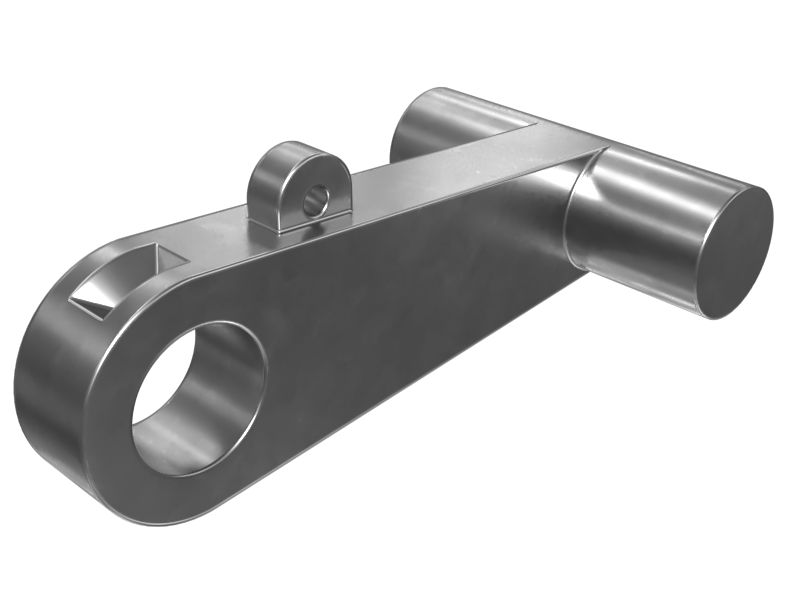 8X-2161:Рычаг наклона рулевой колонки, ширина 60 мм