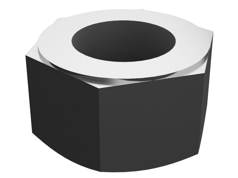 6B-6683:Шестигранная гайка 5/8