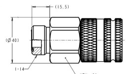 550-0927:МУФТА БЫСТРОРАЗЪЕМНАЯ В СБОРЕ