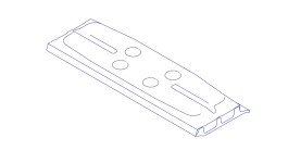 194-1150:Обрезиненная гусеничная лента