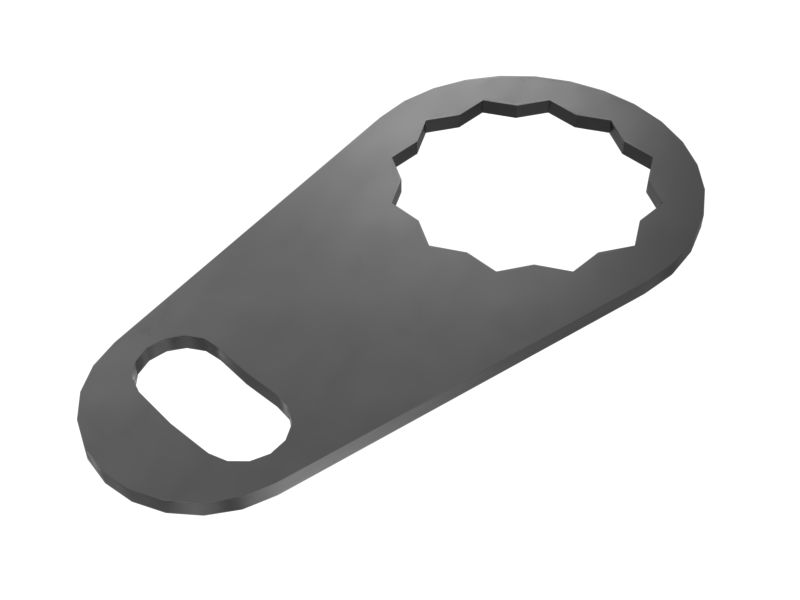 170-3447:Монтажная пластина с двумя болтами толщиной 2 мм