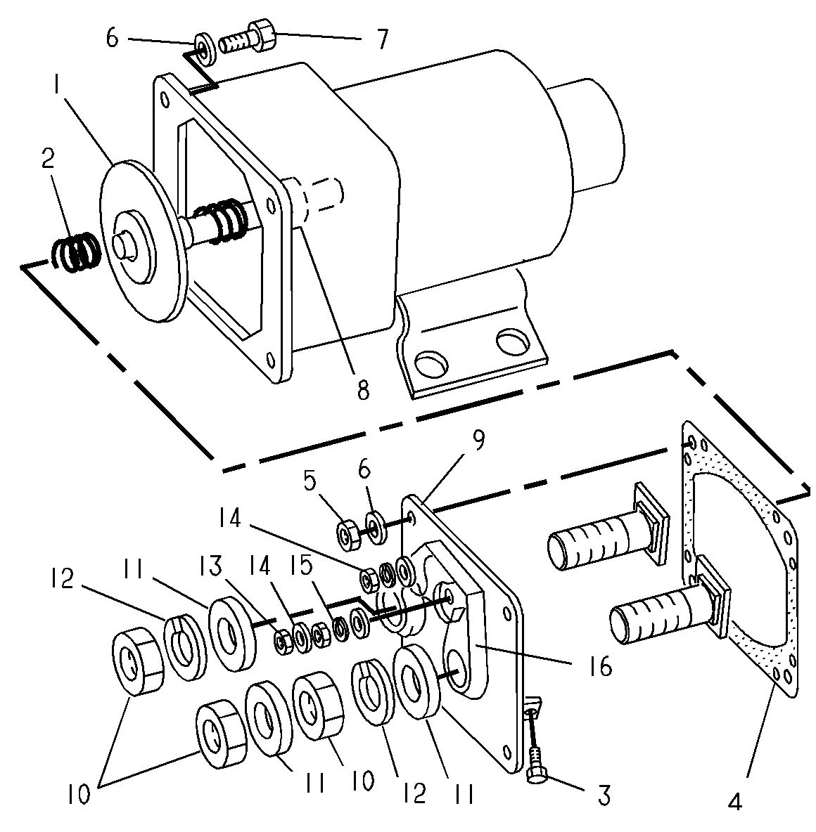 3T-5045:ЭЛЕКТРОМАГНИТ В СБОРЕ
