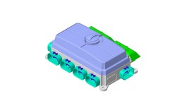 247-8199:Блок предохранителей, используемый в жгуте проводов