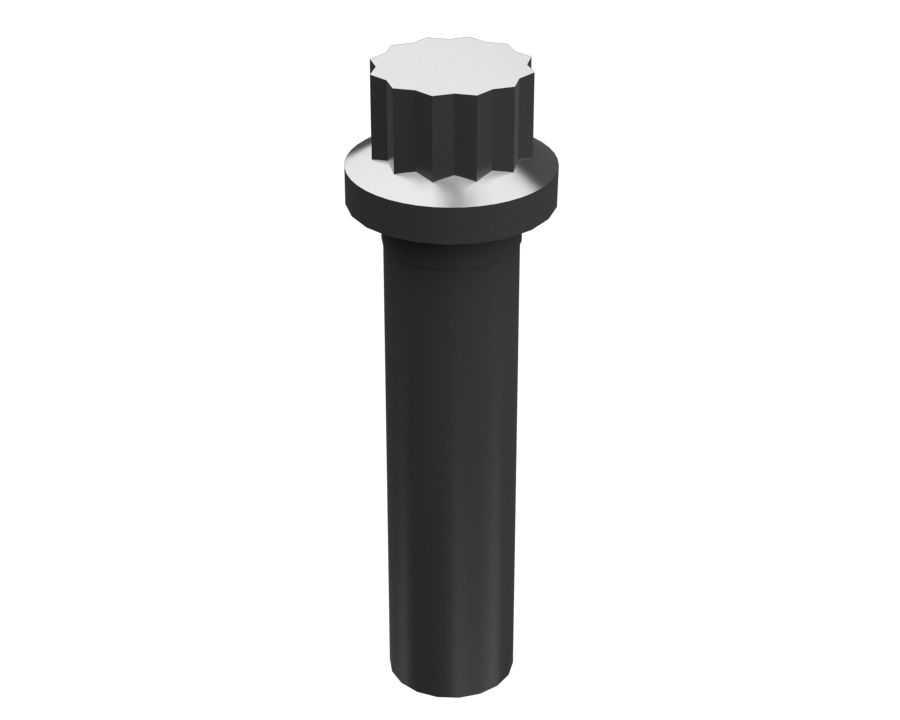 5J-5793:Болт с 12-гранной головкой 1/2''-13 x 2''