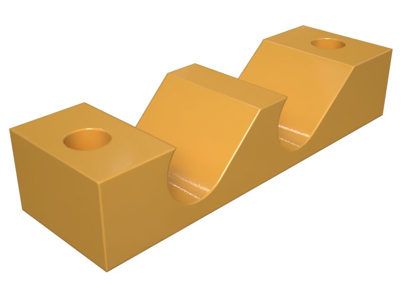 259-5898:Блок резиновый