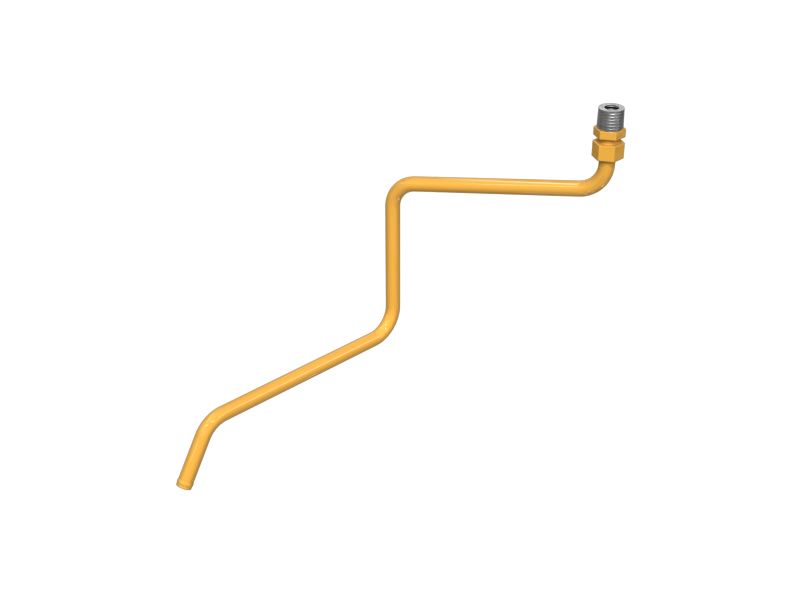 171-9072:Сливная труба глушителя с наружным диаметром 10,7 мм